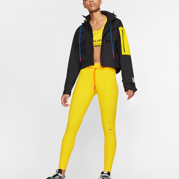 Off-White x NIKE NRG HOODED Women's Running JACKET - Picture 5 of 6